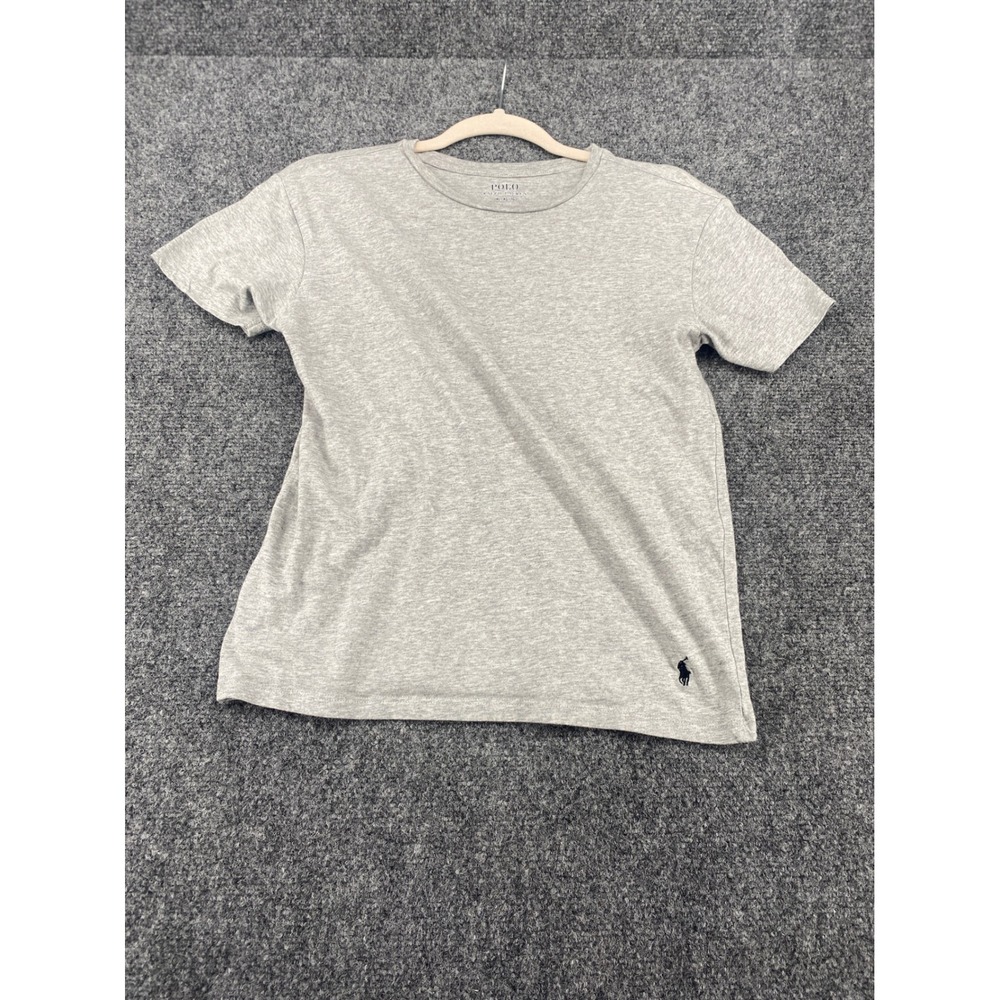 Polo Ralph Lauren Classic Fit T-Shirt Boys XL Gray Cotton Short Sleeve Pony Logo